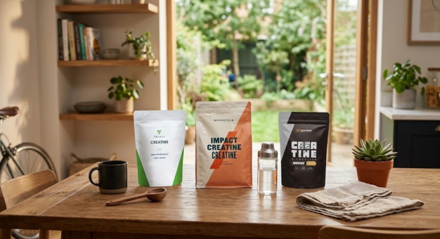 健身人都在吃？TOP5肌酸推薦「99.5%高純度」果果能量、TRYALL、Myprotein、ON、BSN！