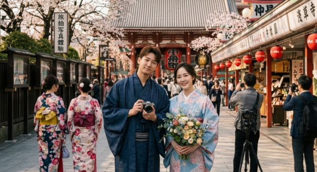 日本旅遊拍攝推薦「自由行必加」東京街拍、京都和服、富士山景色！